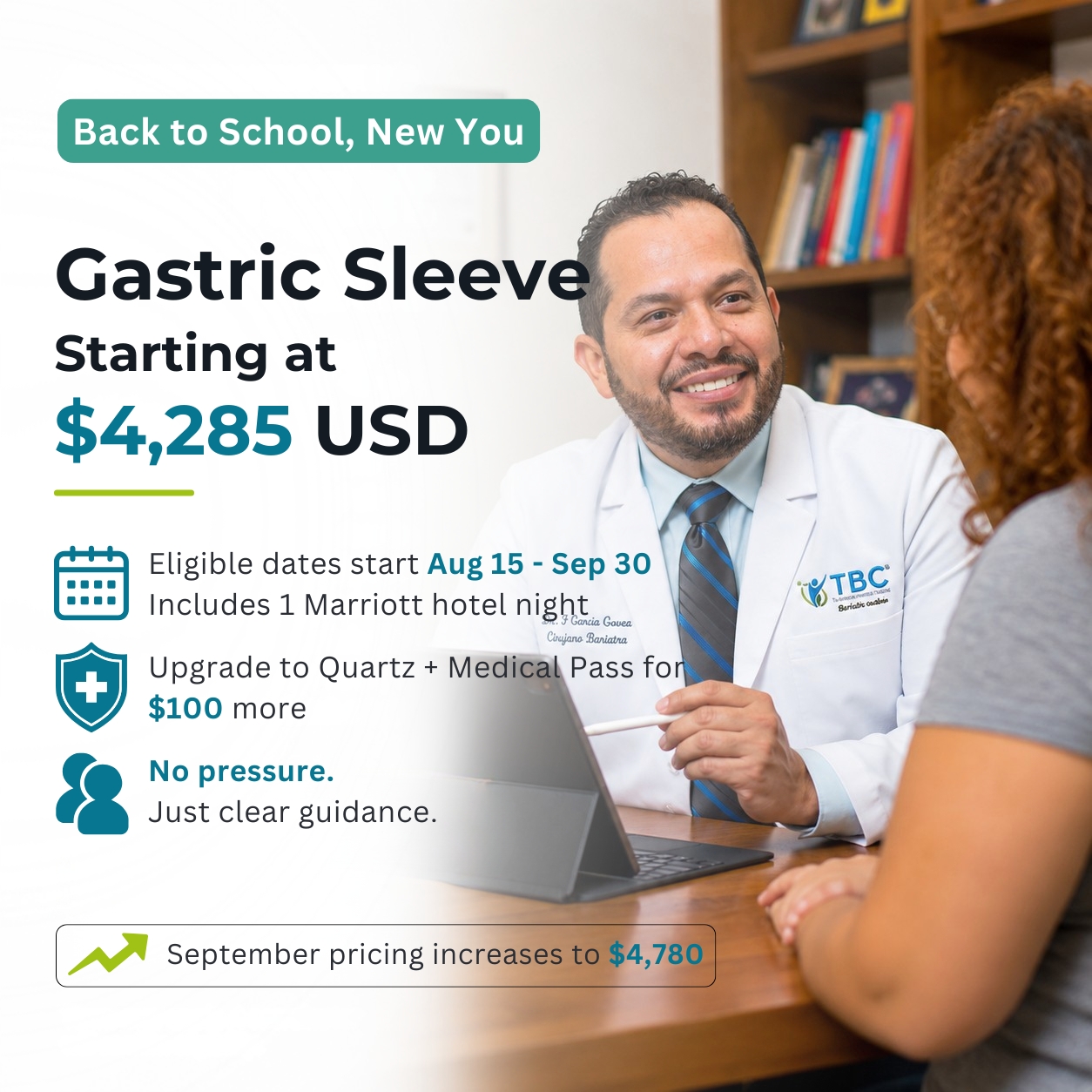 Tijuana Bariatric Center Dr. Garcia promotion