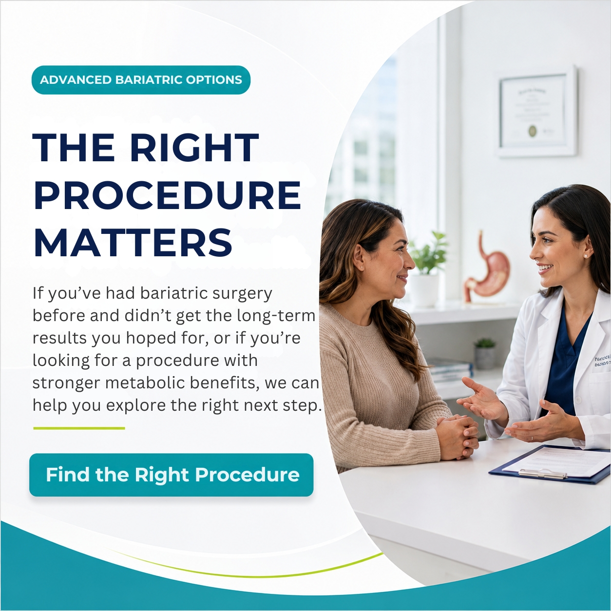 Advanced bariatric options promotion
