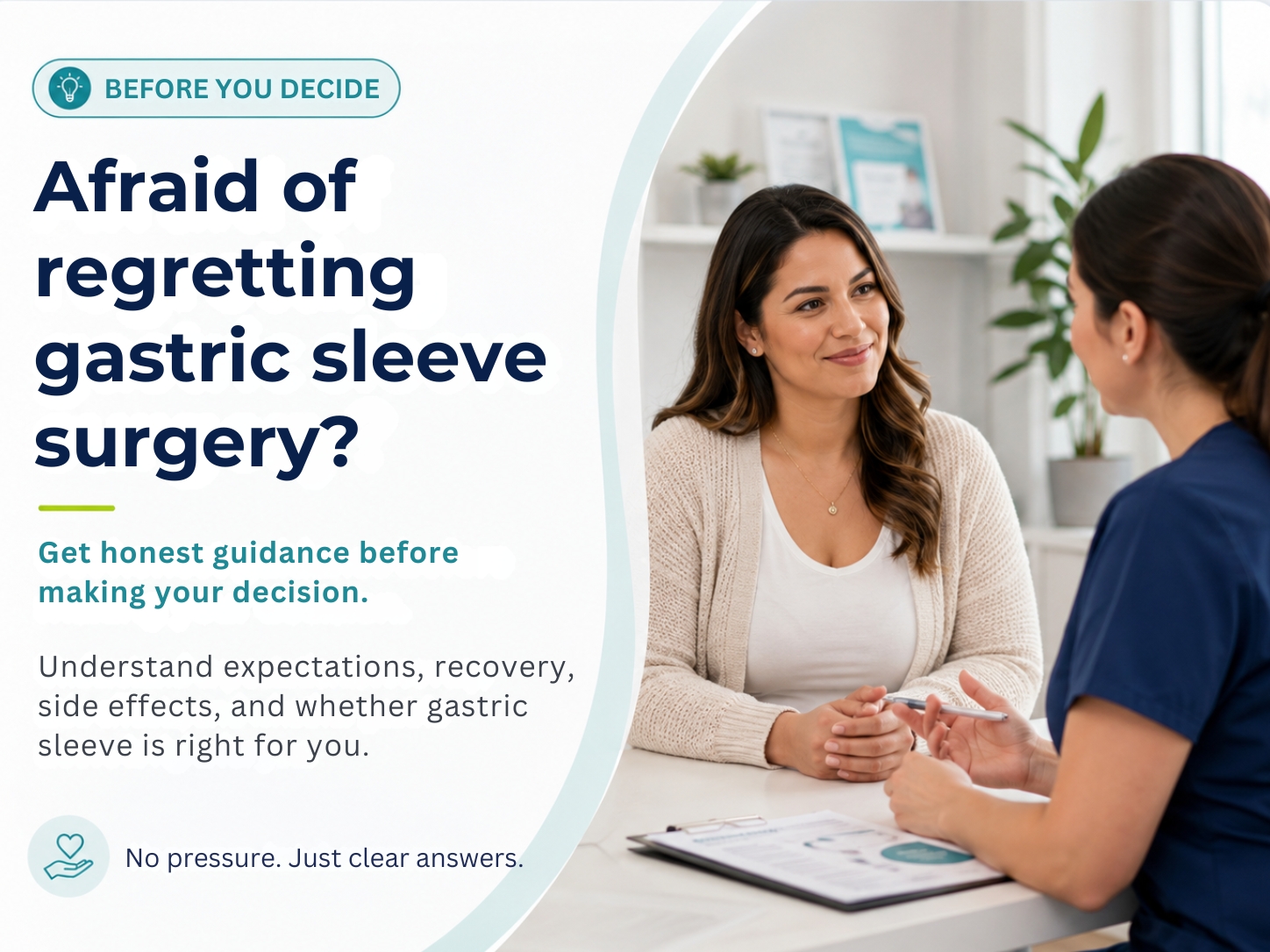 Honest guidance about gastric sleeve surgery