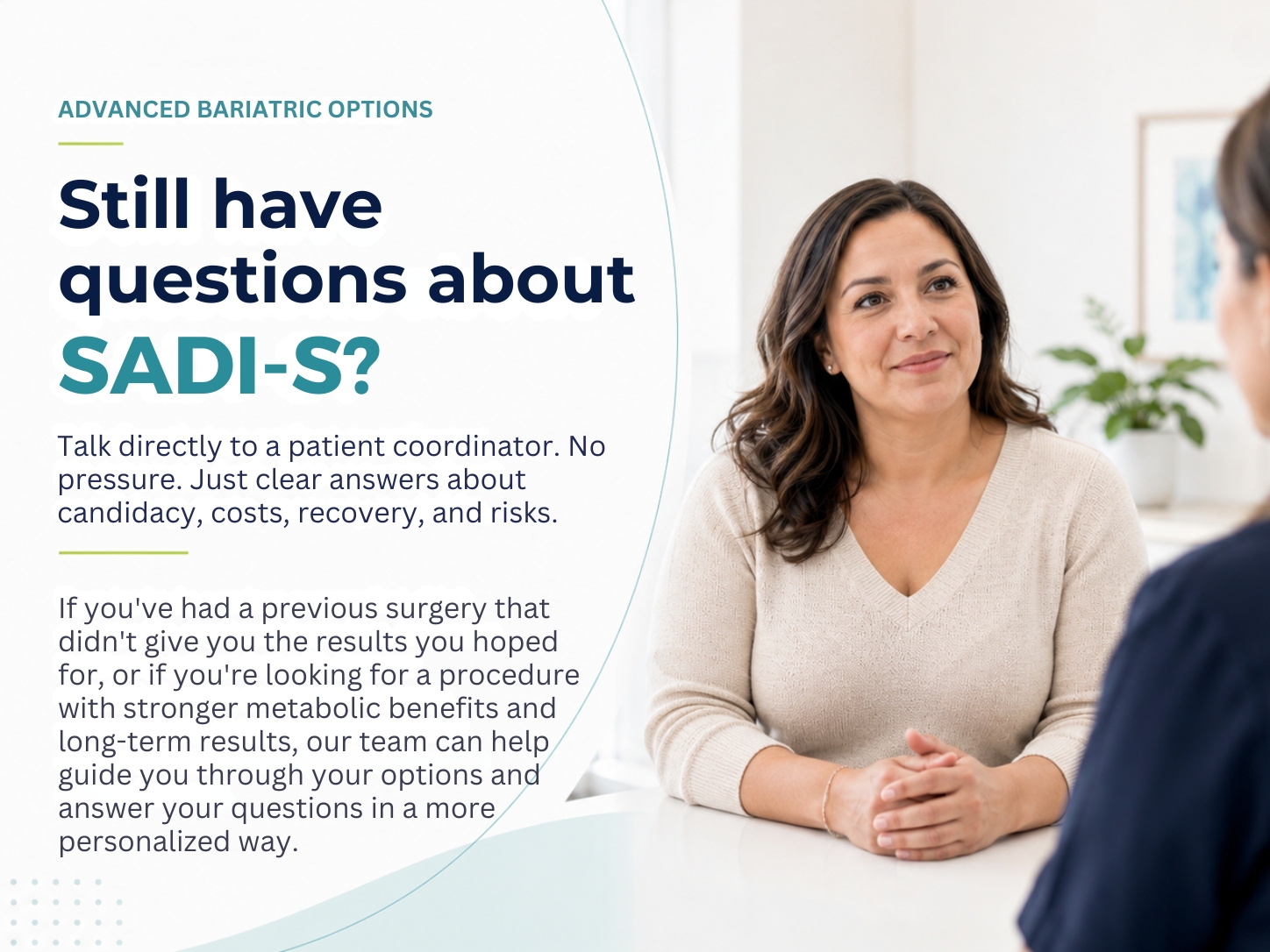 Still have questions about SADI-S?